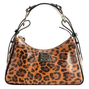 Dooney & Bourke leopard hobo